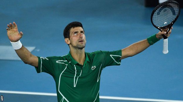 Djokovic thiem hot sale watch online