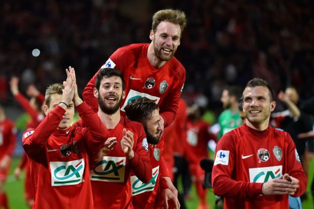 Jugadores del Les Herbiers