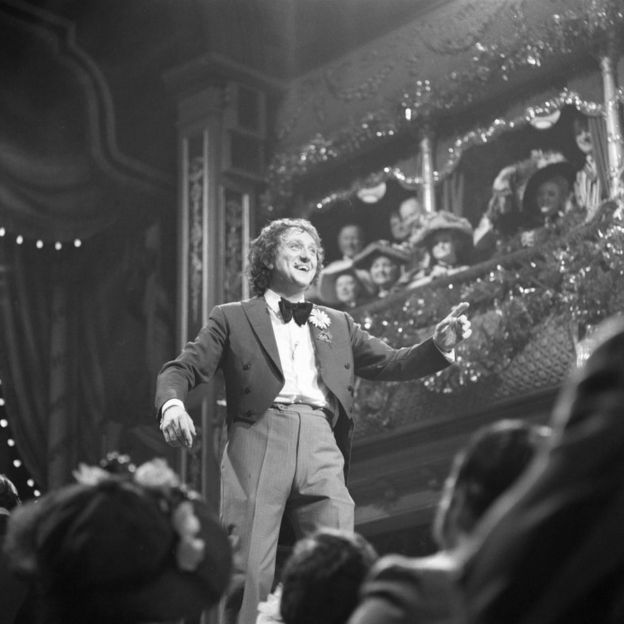 Ken Dodd performing on the Good Old Days