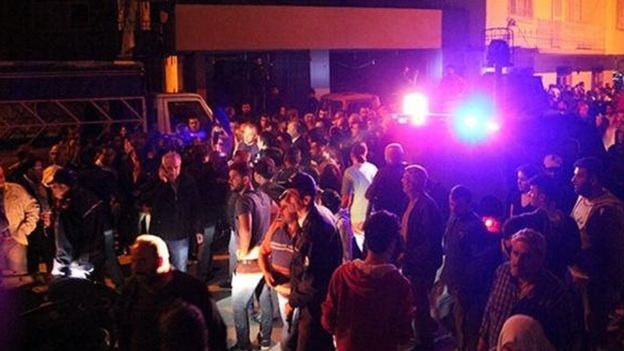 Mersin'de Türklerle Suriyeliler arasında çıkan bir kavga sonrası düzenlenen gösteri