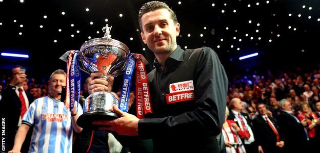 Mark Selby wins the World Snooker Championship in 2017