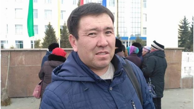 Жергиликтүү активист Эркин Асаналиев