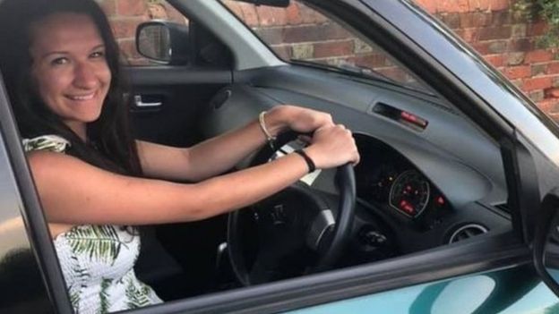 جورجيا تعلمت قيادة السيارة من جديد
