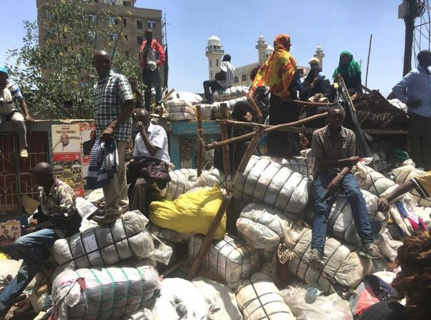 Nairobi market fire