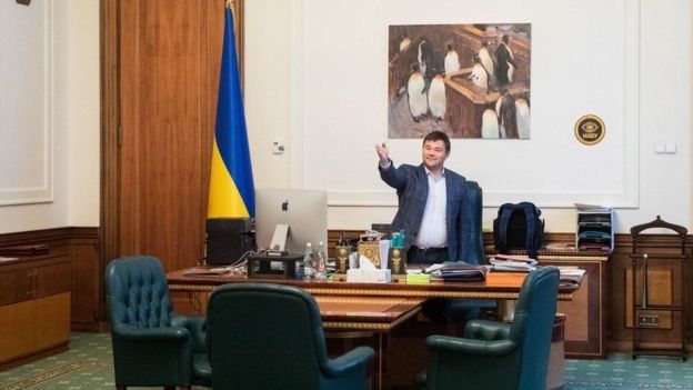 Богдан у кабінеті