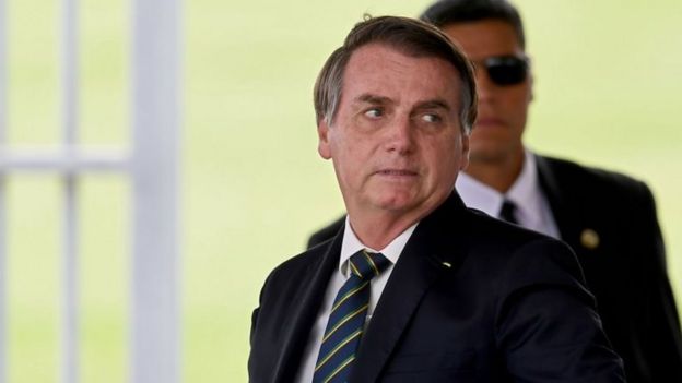 Retrato de Jair Bolsonaro