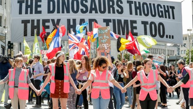 School Strike For Climate: Protests Staged Around The World - BBC News