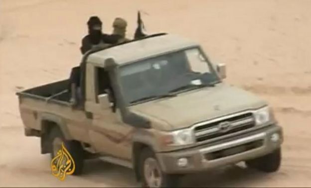 Miembros de al Qaeda en el note de Mali. (Foto: Al Jazeera)