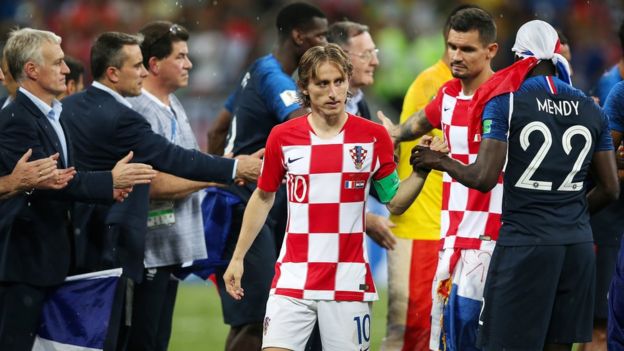 Luka Modric en el Mundial.