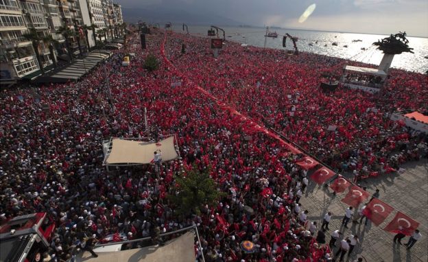 Митинг в Измире