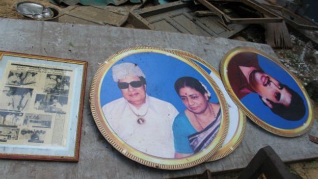 ஜானகி ராமச்சந்திரன், காமராஜர் இறுதிச் சடங்குகளின்போது நடந்தது என்ன?