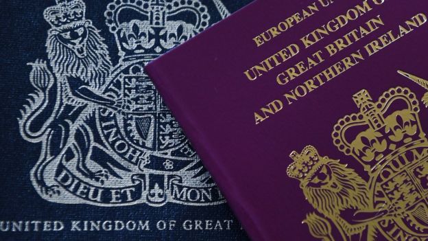 New Blue British Passport Rollout To Begin In March Bbc News 4500
