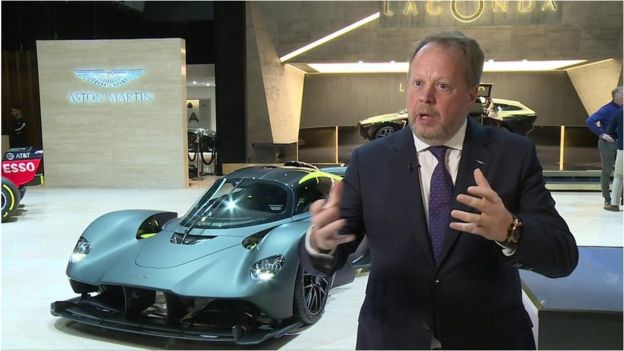 Aston Martin chief leaves after 94% share price collapse - BBC News