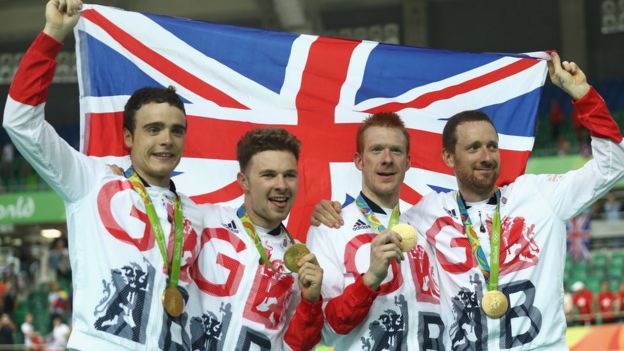 Wiggins formó parte del equipo británico de persecución individual en Río 2016.