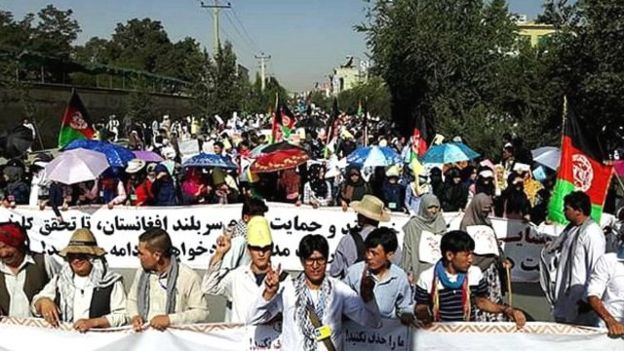 تظاهرات جنبش روشنایی