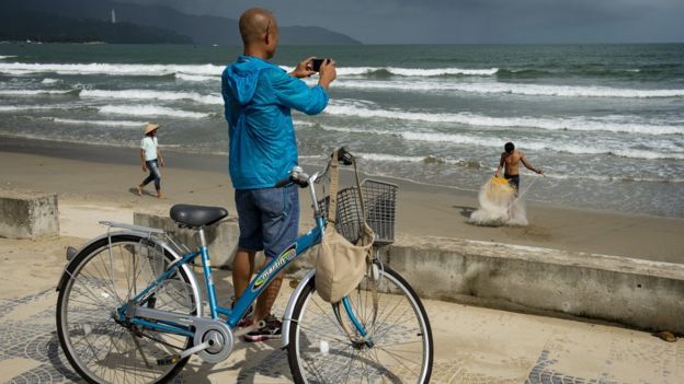 Việt Nam, Đà Nẵng, bãi biển, môi trường, bê tông hóa