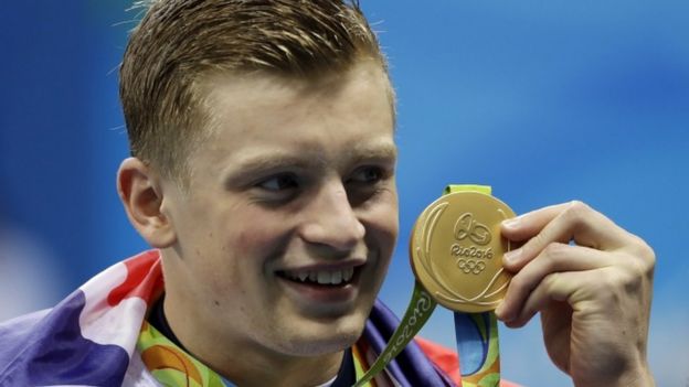 Adam Peaty: Rio Olympics gold medal swimmer 'was scared of water' - BBC ...