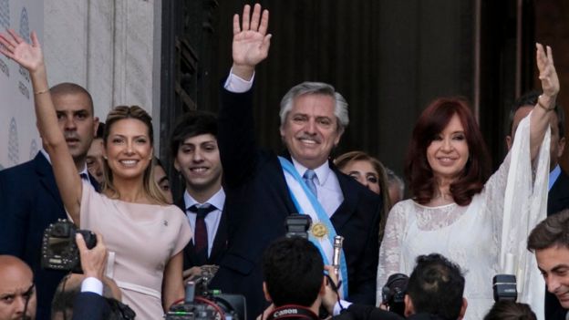 Alberto Fernández asume el poder