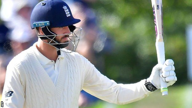 James Vince reaches 50 for England against New Zealand at Christchurch