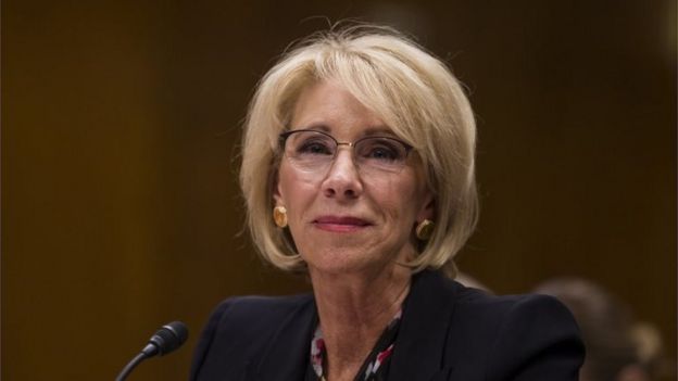 Education Secretary Betsy DeVos