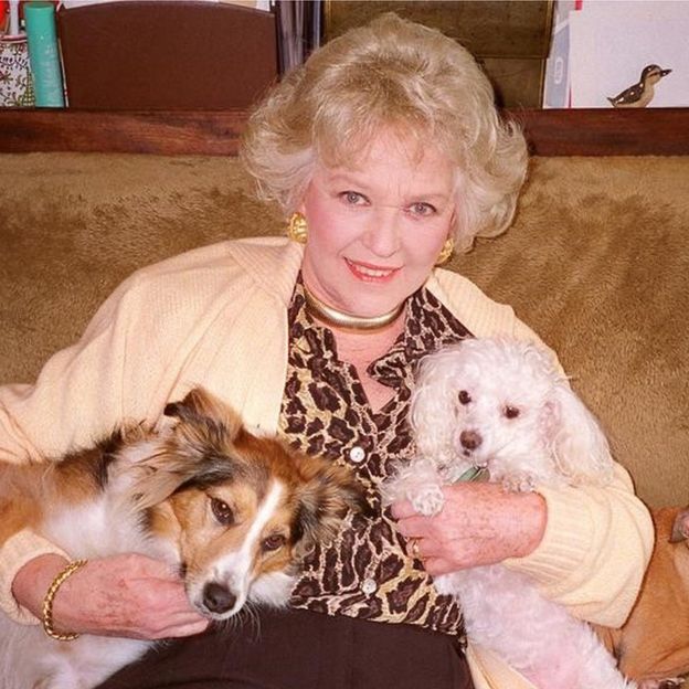 Katie Boyle at Battersea Dog's Home
