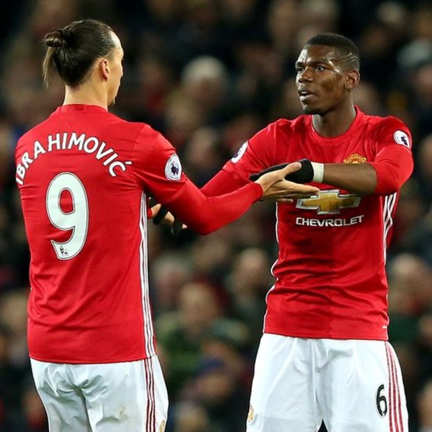 Ibrahimovic y Pogba