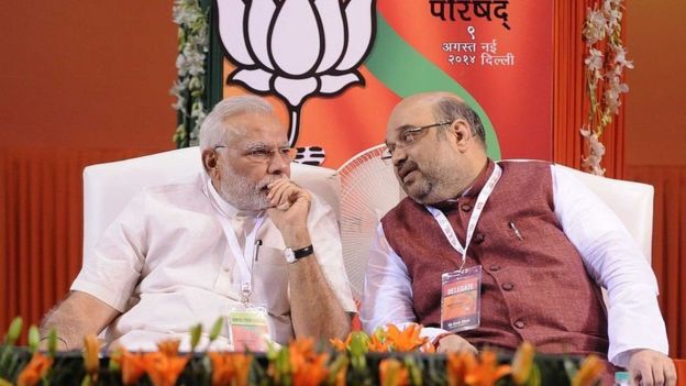 நரேந்திர மோதி, அமித் ஷா