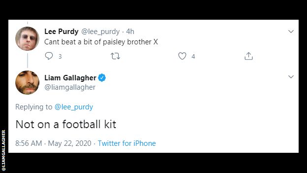 Was Man City S Leaked Third Kit Inspired By Liam Gallagher Bbc Sport
