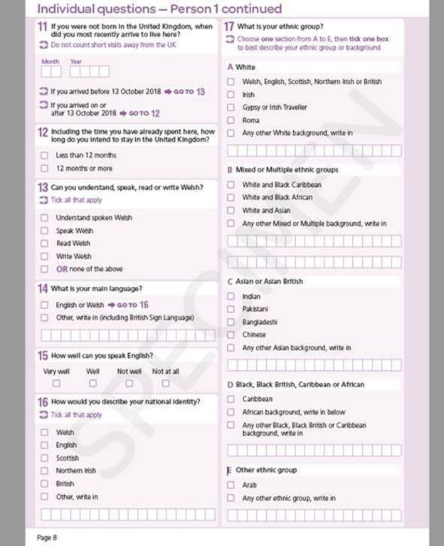 Census 2021: Ethnic minority Welsh not automatic choice ...