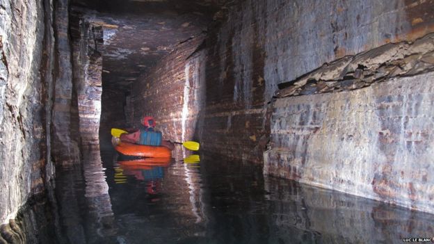 A new cave is discovered underneath Montreal