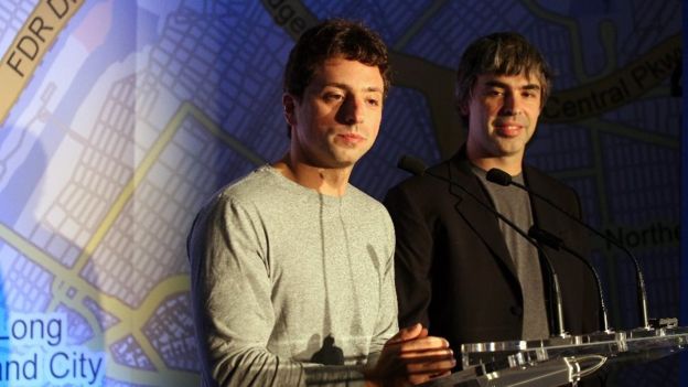 Sergey Brin and Larry Page