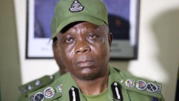 Mkuu wa jeshi la polisi nchini Tanzania Simon Sirro