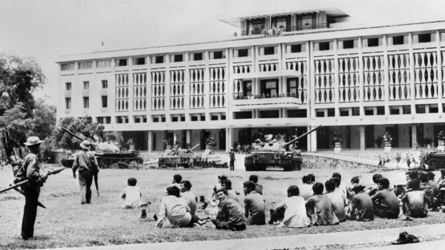 Dinh Độc Lập trong ảnh chụp ngày 3/05/1975