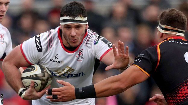 Marcell Coetzee has made 28 appearances for Ulster