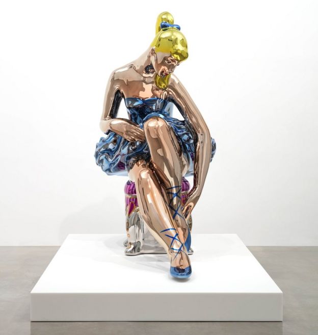 105578845 052147116 1 - Jeff Koons at the Ashmolean Museum in Oxford