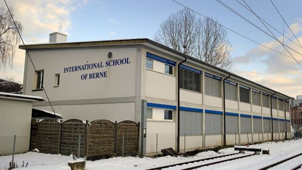 La escuela alemana en Berna, Suiza, en la que estudió Kim Jong-un.