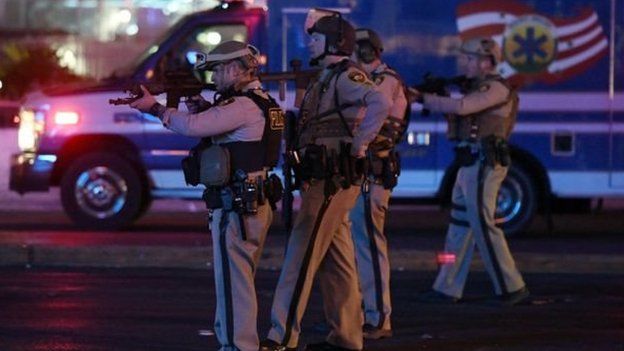 Policía en Las Vegas
