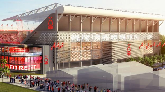 Nottingham Forest to boost City Ground capacity with major revamp - BBC ...