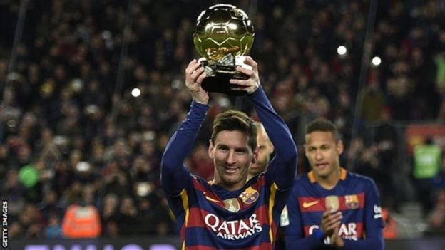 Lakini Messi ambaye baadhi wanasema alishiriki katika timu bora ya Barcelona alishinda mataji sita