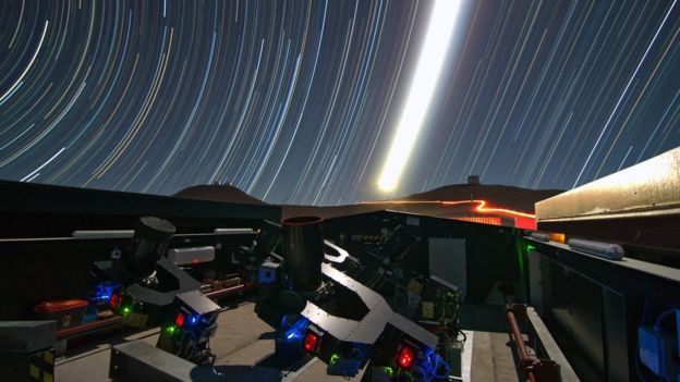 Telescópio no deserto chileno