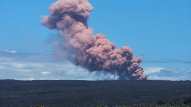 Mount Kilauea in Hawaii