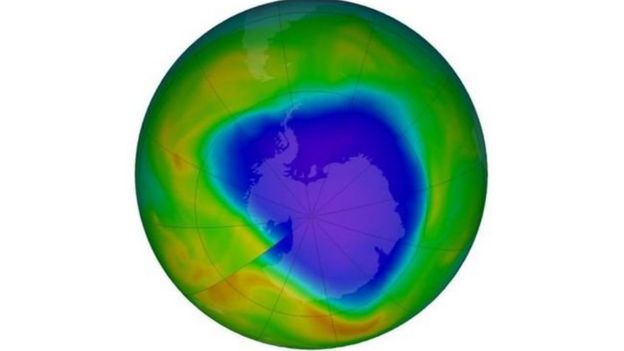 Agujero en la capa de ozono