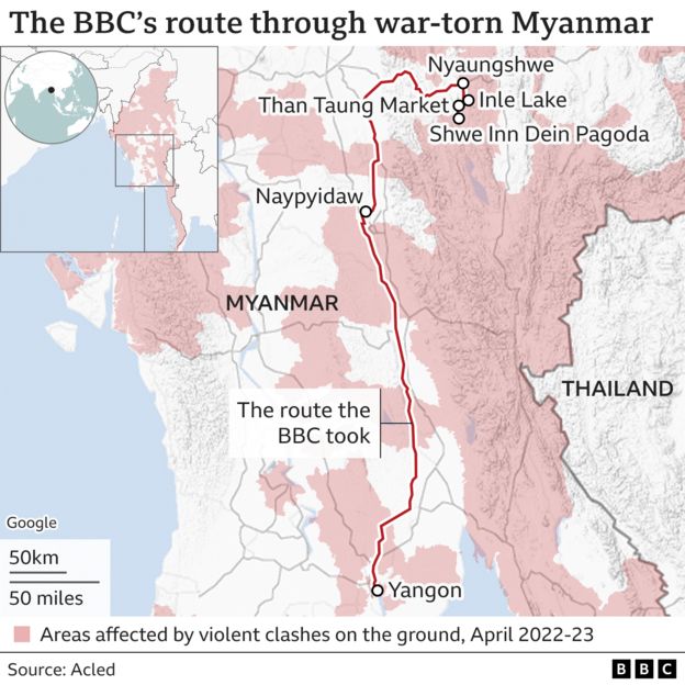 Myanmar civil war 'We wish we could go back' BBC News