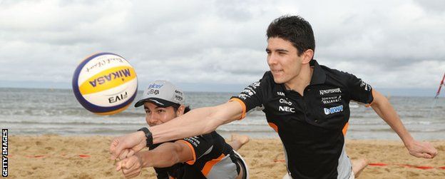 Force India drivers