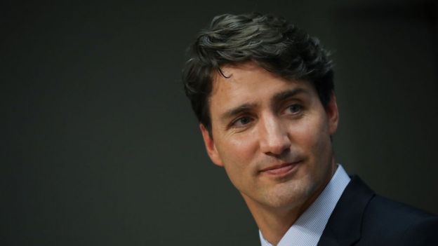El primer ministro de Canadá Justin Trudeau.