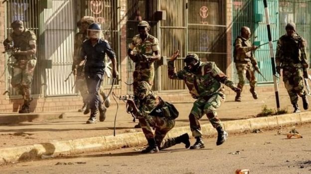 ஜிம்பாப்வே துப்பாக்கிச் சூடு