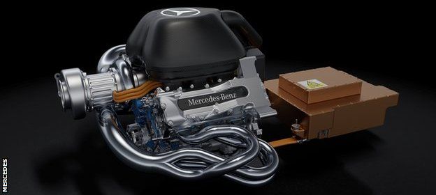 Mercedes 2014 V6 engine