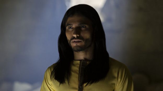 Belgian actor Mehdi Dehbi as Al-Masih in Messiah