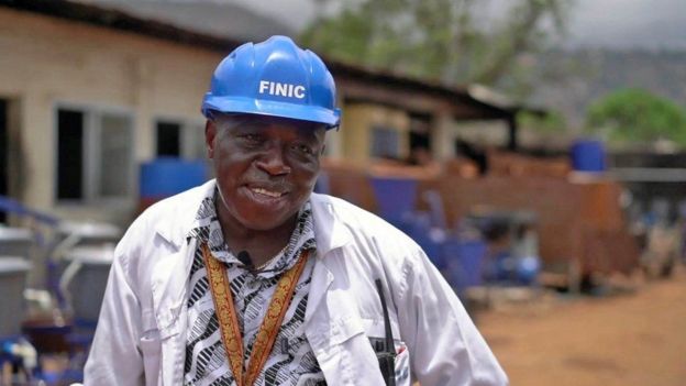 Melvin Foday Kamara, entrepreneur et fondateur de la société Finic.