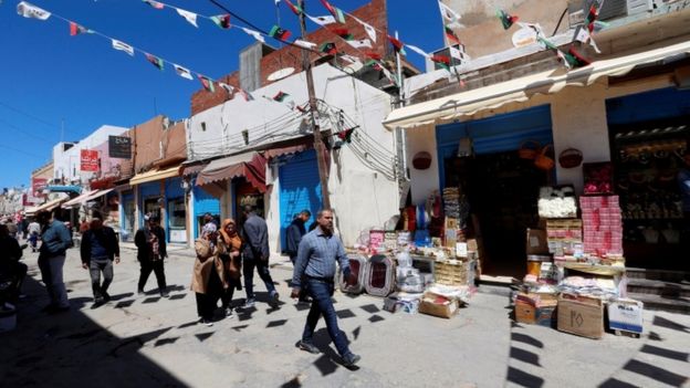 A market in Tripoli.